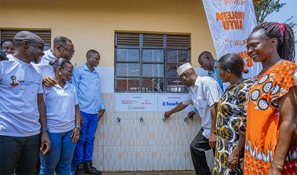 Prudential Uganda safe drinking water